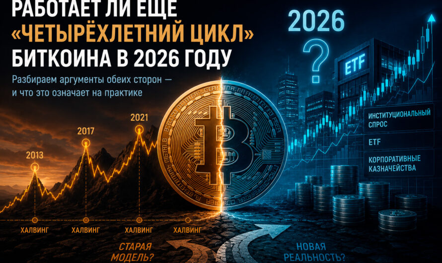 Работает ли ещё «четырёхлетний цикл» биткоина в 2026 году